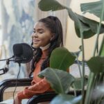 Femme alto qui chante